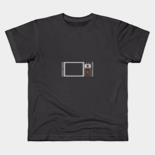 Retro Pixel Art Vintage Television Design Kids T-Shirt
